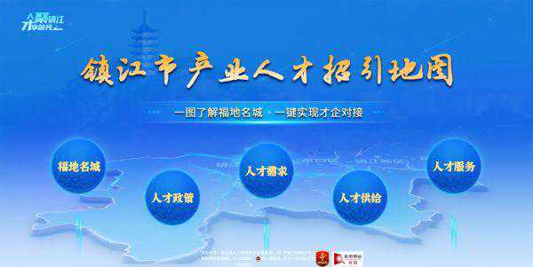 来看看镇江市产业人才招引地图什么样