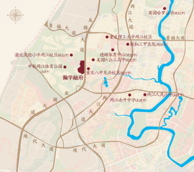 龙兴教育配套超乎想象 瀚学融府打造学习型社区
