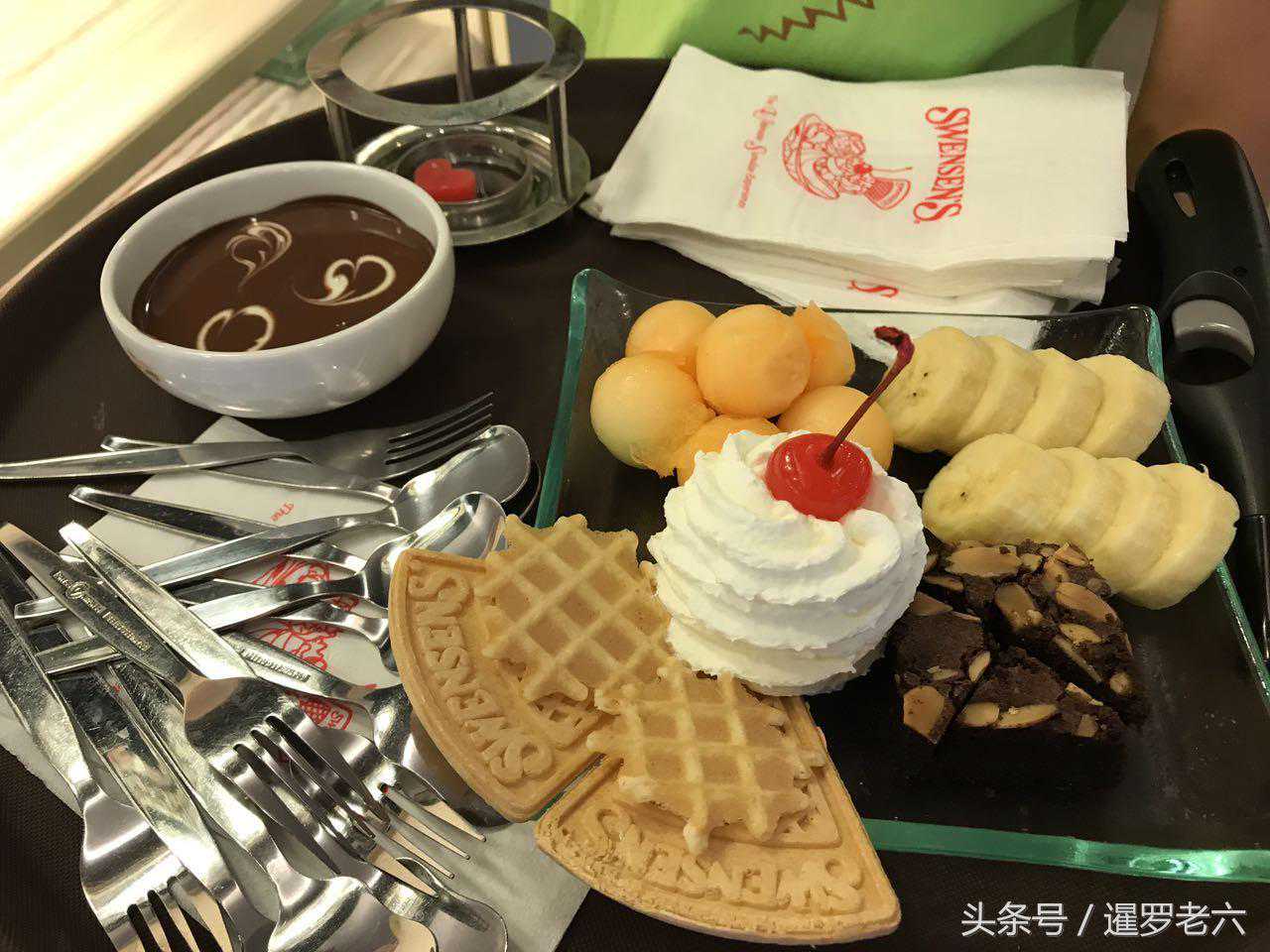 泰国冰淇淋界的性价比之王“Swensen's”，巧克力锅还不到80元！